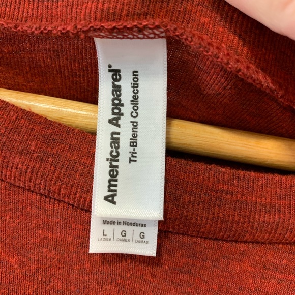 American Apparel Tri Blend Light Weight Pullover - Picture 5 of 5